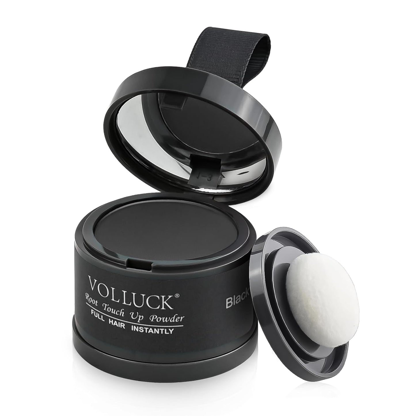 Root Touch up Powder, Instant Hairline Powder for Thinning Areas and Gray Hair Coverage, Natural and Non-greasy Root Cover up for Women and Men
