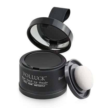 Root Touch up Powder, Instant Hairline Powder for Thinning Areas and Gray Hair Coverage, Natural and Non-greasy Root Cover up for Women and Men