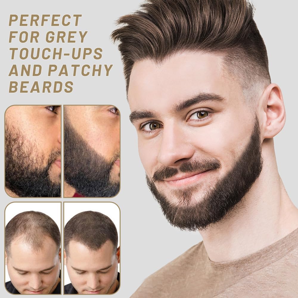 Root Touch up Powder, Instant Hairline Powder for Thinning Areas and Gray Hair Coverage, Natural and Non-greasy Root Cover up for Women and Men