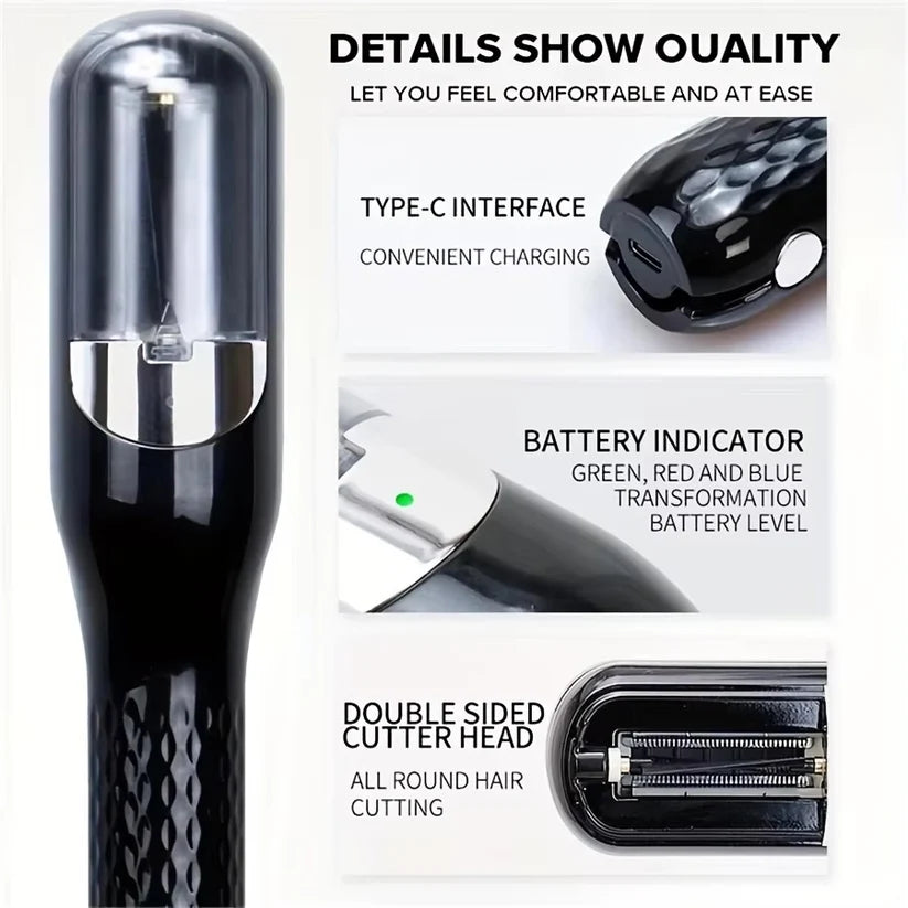 2-in-1 Cordless Hair Splitter for Smooth, Silky Hair💇🏻‍♀️