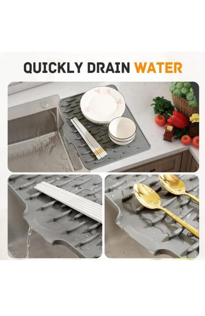 🔥 Multi-Purpose Dish Drying Mat for Dishes, Fruits & Hot Pots