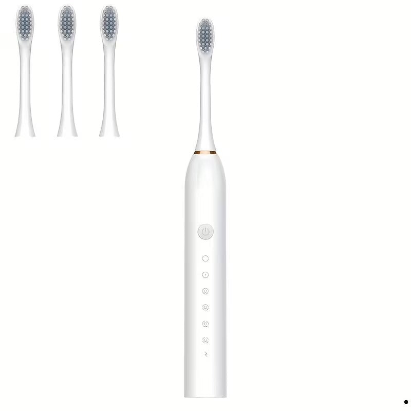 X3 Sonic Electric Toothbrush – USB Rechargeable Waterproof Tooth Brush with 6 Cleaning Modes