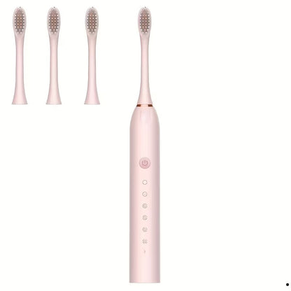 X3 Sonic Electric Toothbrush – USB Rechargeable Waterproof Tooth Brush with 6 Cleaning Modes