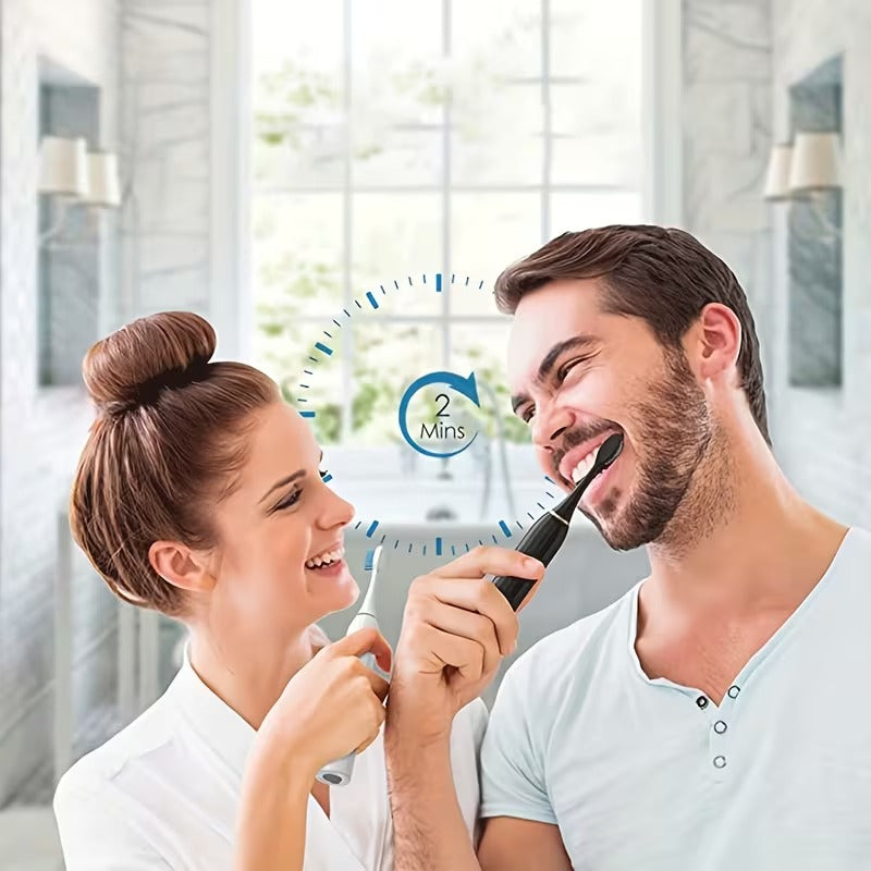 X3 Sonic Electric Toothbrush – USB Rechargeable Waterproof Tooth Brush with 6 Cleaning Modes