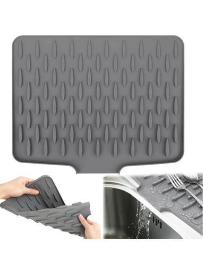 🔥 Multi-Purpose Dish Drying Mat for Dishes, Fruits & Hot Pots