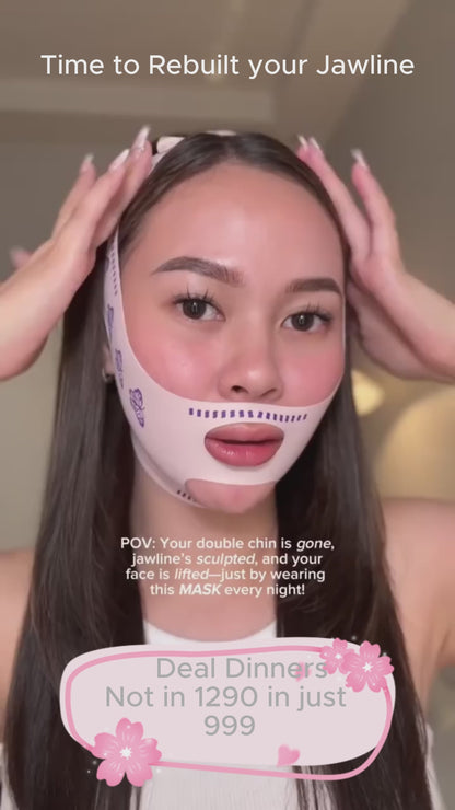 V-Line Face Lift Mask | Define Your Jawline 🌸✨”