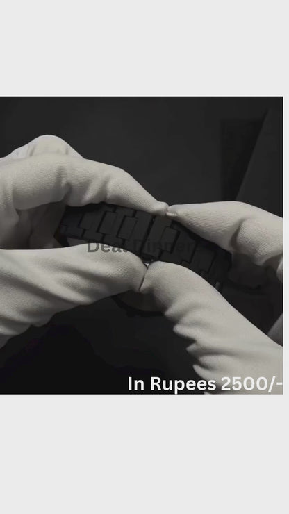 Black Aura Arabic Watch